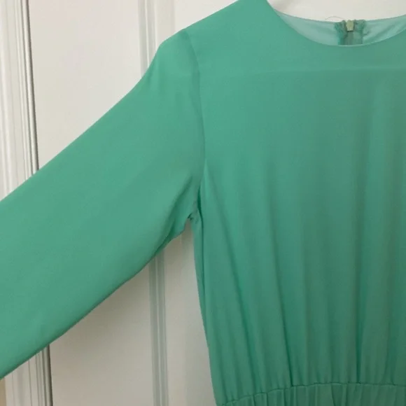 Modanisa Mint Green Long Dress - Picture 3 of 11